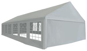 VidaXL Šator za zabave od PE-a 6 x 12 m sivi