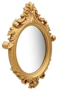 VidaXL Zidno ogledalo u dvorskom stilu 56 x 76 cm zlatno