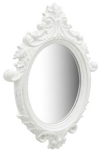 VidaXL Zidno ogledalo u dvorskom stilu 56 x 76 cm bijelo