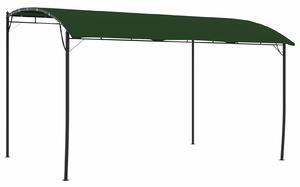 Gazebo 4 x 3 x 2,55 m Zelena Tkanina i Aluminij 180 gsm - Zelena / 4 x 3 x 2,55 m