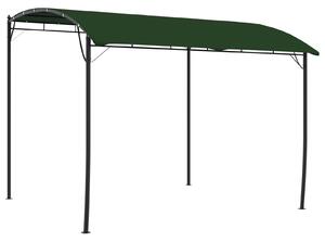 Gazebo 3 x 3 x 2,55 m Zelena Tkanina i Aluminij 180 gsm - Zelena / 3 x 3 x 2,55 m