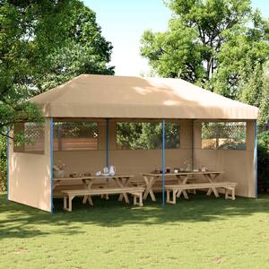 Šator za zabave Bež 292 x 580 x 315 cm Oxford tkanina - Bež / 292 x 580 x 315 cm