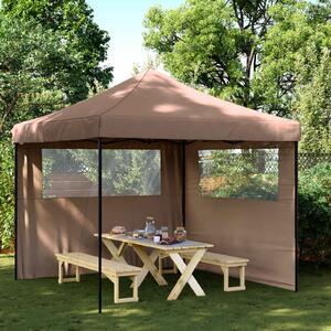 Šator za zabave Smeđa 292 x 292 x 315 cm Oxford tkanina - Smeđa / 292 x 292 x 315 cm