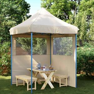 Šator za zabave Bež 200 x 200 x 306 cm Oxford tkanina - Bež / 200 x 200 x 306 cm