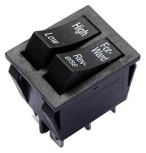 Dvostruki prekidač brzo/sporo naprijed-natrag 6-pin