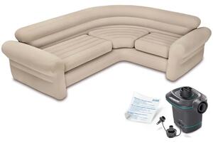 Napuhana kutna sofa 257 × 203 × 76 cm Intex 68575-66640