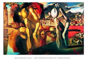 Salvador Dali - Metamorphosis Of Narcissus Reprodukcija umjetnosti, Salvador Dalí, (70 x 50 cm)