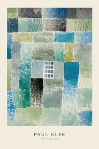 Reprodukcija umjetnosti First House (Special Edition) - Paul Klee, (26.7 x 40 cm)
