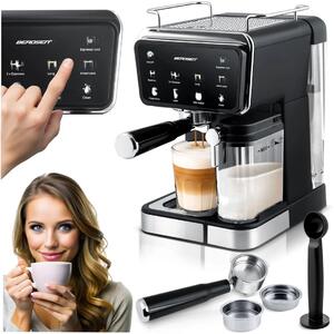 Espresso aparat Berdsen BD-773 20 bar s pjenjenjem crni
