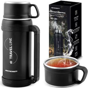 Vakuumska termosica Berdsen BD-781 1500 ml crna