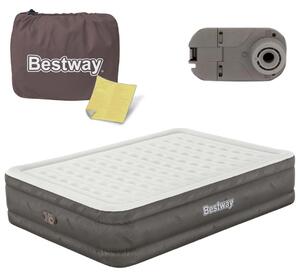 Madrac na napuhavanje 203 × 152 × 46 cm s ugrađenom električnom pumpom Bestway 69050