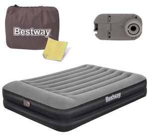 Madrac na napuhavanje 203 × 152 × 46 cm s električnom pumpom Bestway 67403