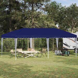 Rastezljivi šator za zabave 575 x 290 x 245 cm Plava - Plava / 575 x 290 x 245 cm