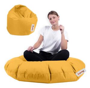 Atelier Del Sofa Vreća za sjedenje, Iyzi 100 Cushion Pouf - Yellow