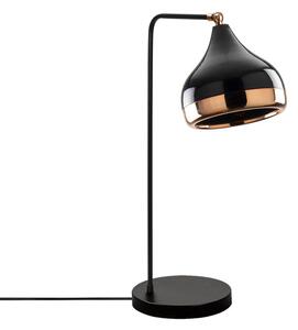 Opviq Stolna lampa YILL crno- bakrena, metal, 17 x 26 cm, visina 52 cm, promjer sjenila 17 cm, visina 16 cm, duljina kabla 200 cm, E27 40 W, Yıldo - 6896