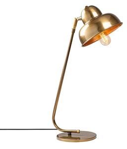 Opviq Stolna lampa META, zlato, metal, 20 x 35 cm, visina 59 cm, E27 40 W, Berceste - 180VINTAGE-ML