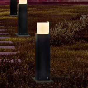 Molto Luce Vanjska LED zidna svjetiljka FYNN-C, antracit, 12 cm, IP65, CCT, Crno, Aluminij