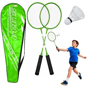 Set badmintonskih reketa – zelena navlaka