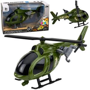 Vojni helikopter sa svjetlima kuke zvuči zeleno