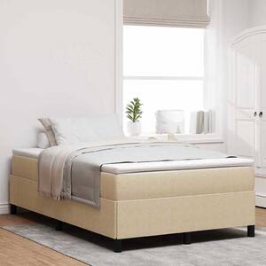 Krevet s opruga kutije Siva zelena 120 x 190 cm Kordura tekstil - Zelena / 120 x 190 cm