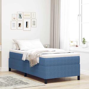 Krevet s opruga kutije Plava 80 x 200 cm Kordura tekstil - Plava / 80 x 200 cm