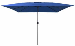 Vrtni suncobran Azurnoplava 295 x 295 x 245 cm - Plava / 295 x 295 x 245 cm