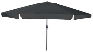 Vrtni suncobran Antracit 394 x 394 x 248 cm Poliester i čelik - Antracit / 394 x 394 x 248 cm