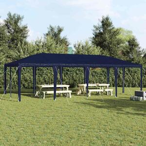 Šator za zabave Plava 800 x 400 x 266 cm Polietilen i čelik - Plava / 800 x 400 x 266 cm