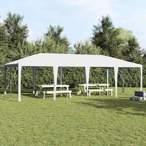Šator za zabave Bijelo 800 x 400 x 266 cm Polietilen i čelik - Bijela / 800 x 400 x 266 cm