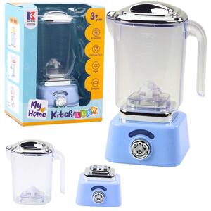 Dječji kuhinjski blender s rotirajućim mehanizmom, plavi