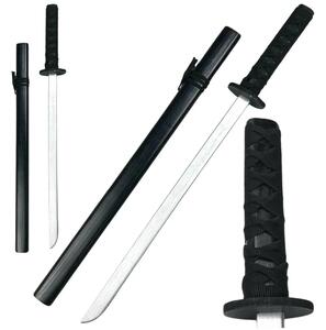 Drveni rekvizit katana 70 cm, crni