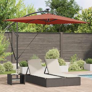 Suncobran Terakota 294 x 200 x 270 cm Poliester i aluminij - Cinober / 294 x 200 x 270 cm