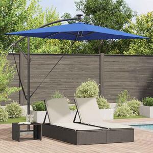 Suncobran Azurnoplava 294 x 200 x 270 cm Poliester i aluminij - Plava / 294 x 200 x 270 cm