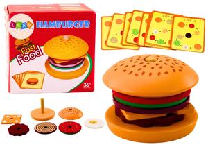 Drveni Hamburger 8 El kartica s receptima 10 komada