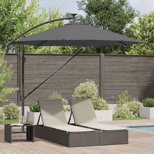 Suncobran Antracit 294 x 294 x 248 cm Poliester i aluminij - Antracit / 294 x 294 x 248 cm