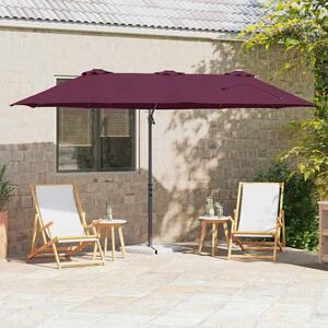 Suncobran Bordeaux Crvena 372 x 198 x 243 cm - Crvena / 372 x 198 x 243 cm