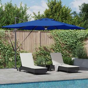 Roma Suncobran Plava 286 x 284 x 270 cm Aluminij i poliester - Plava / 286 x 284 x 270 cm