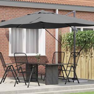 Suncobran Antracit 351 x 250 x 260 cm Poliester i aluminij - Antracit / 351 x 250 x 260 cm