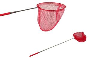 Mreža za leptire protiv insekata, sklopiva teleskopska, 85 cm, crvena