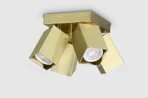 DYNAMITE PL4 KVADRATNI STROPNI REFLEKTOR GU10 IP20 ZLATNA ID371320
