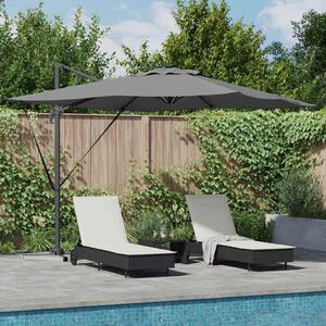 Suncobran Antracit 286 x 284 x 270 cm Aluminij i poliester - Antracit / 286 x 284 x 270 cm