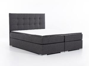 Zondo Bračni krevet Boxspring 160 cm Irma 01 (tamno siva). 1044539