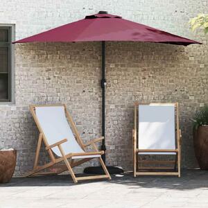 Vrtni suncobran Bordeaux Crvena 294 x 150 x 224 cm - Crvena / 294 x 150 x 224 cm