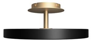 Crna LED stropna svjetiljka s metalnim sjenilom ø 43 cm Asteria Up – UMAGE