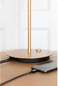 Narančasta LED stolna lampa s mogućnosti zatamnjivanja s metalnim sjenilom (visina 41,5 cm) Asteria Table – UMAGE