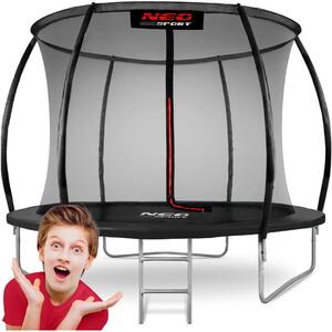 Profilirani vrtni trampolin Neo-Sport NS-08C231 252 cm, 8 ft, unutarnja mreža