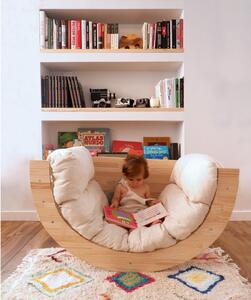 Bijela/natur dječja stolica Montessori - Little Nice Things