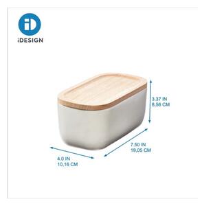 Keramička kutija s poklopcem Eco Office - iDesign