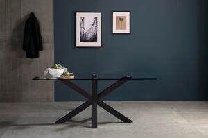 Blagovaonski stol sa staklenom pločom stola 100x180 cm Paula – Marckeric