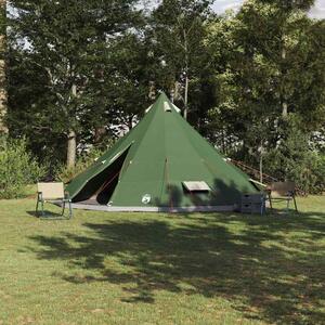 Tipi šator s krovom s pohranom Zelena 560 x 560 x 300 cm taft - Zelena / 560 x 560 x 300 cm